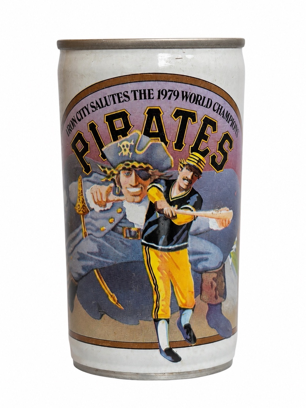 Vintage 1979 Iron City Beer Pittsburgh Pirates World Champions Beer Can